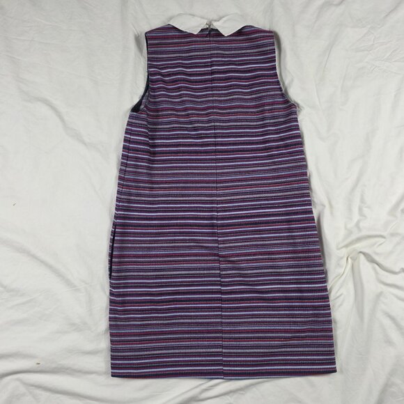 Zara Trafaluc Collection Womens Size Small Striped Sleeveless Collared Dress - Picture 2 of 9